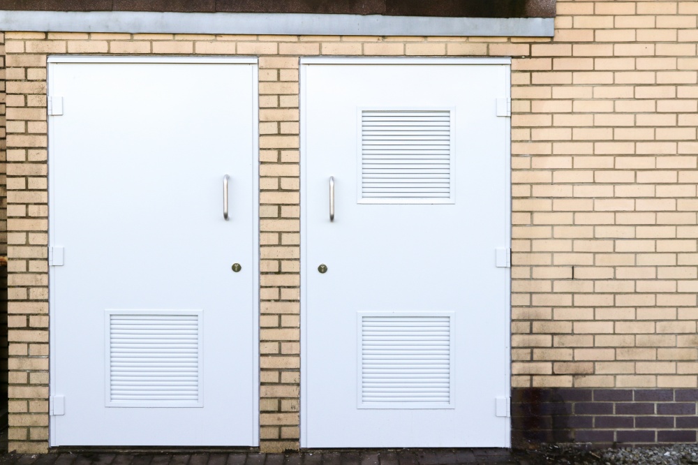 G15 louvred doors for Pizza Hut  , Skegness